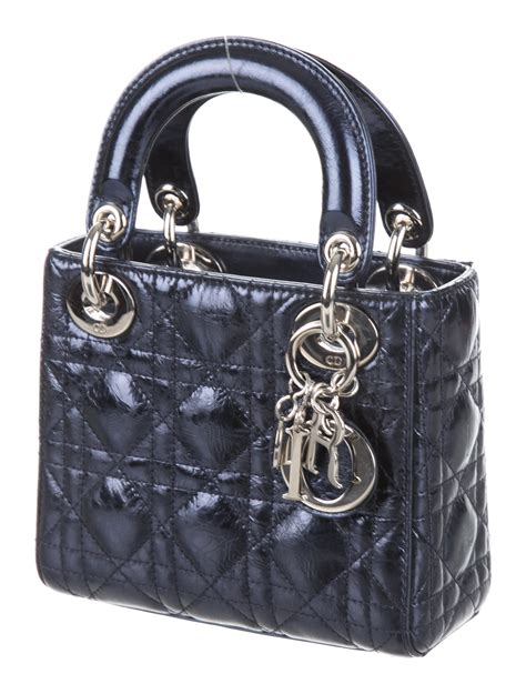 mini lady dior bag used